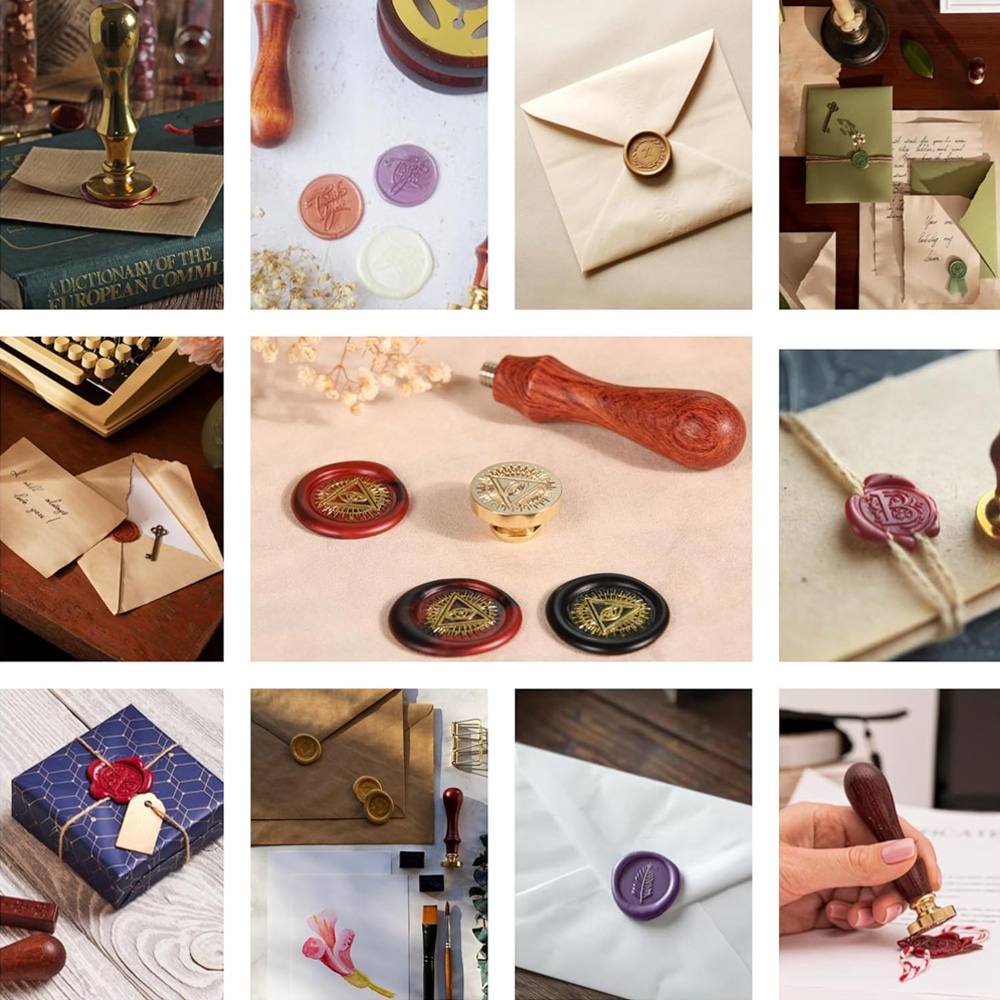 Custom Wax Seal Stamp, Persona - Wax Seal Letter Kit 评论和价格