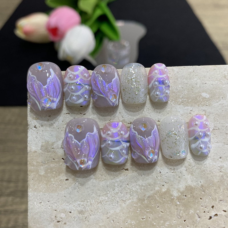 10pcs Butterfly Flower Fake Na - Pressed Flower Art 评论和价格