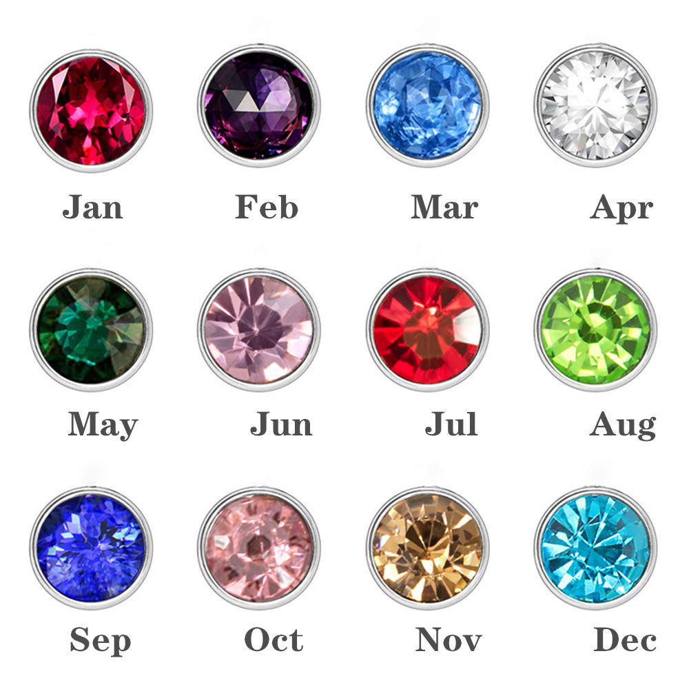 Custom Birthstone Eternal Ring - Birth Flower Necklace 评论和价格