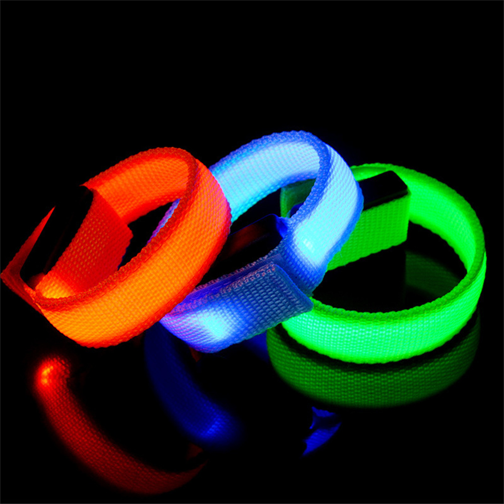 LED Reflective Bracelet Nylon  - Coordinates Bracelet 评论和价格