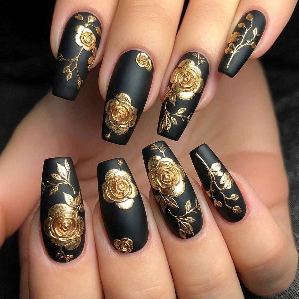 3D fake nails for women girls  - Pressed Flower Art 评论和价格