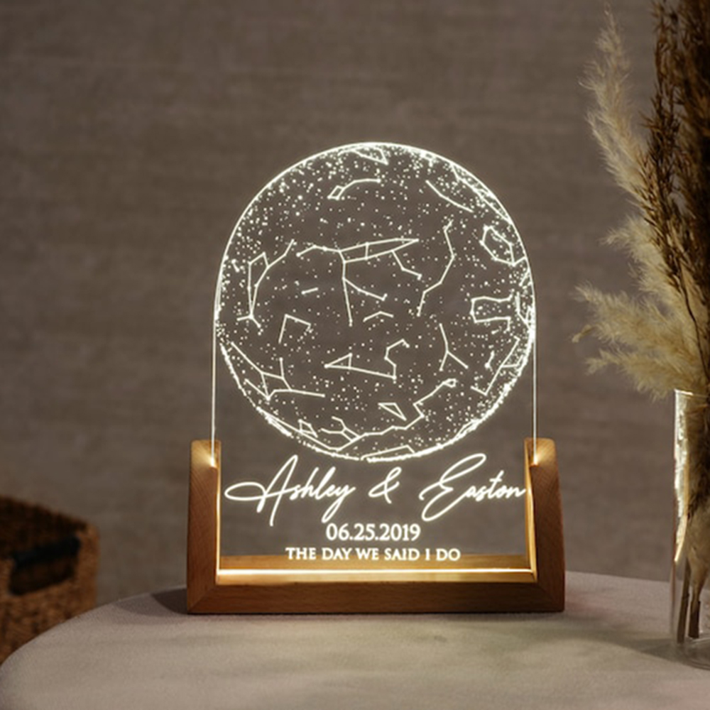Custom Star Map by Date Person - Custom Star Map 评论和价格