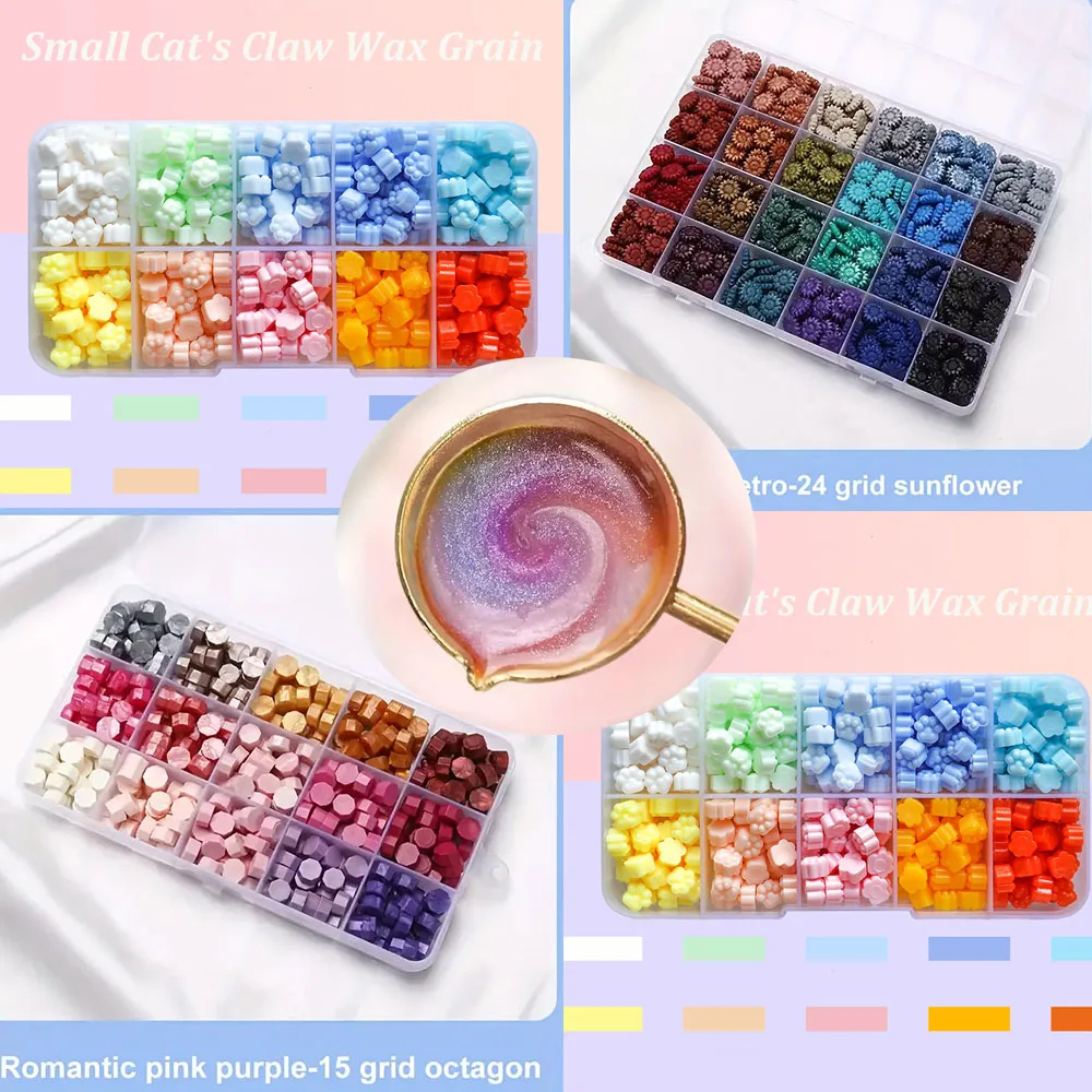 600Pcs Box Sealing Wax Beads,  - Wax Seal Letter Kit 评论和价格