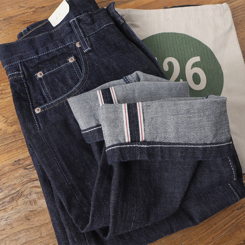Amekaji 100% Cotton Men's Red  - Levis Jeans 501 评论和价格