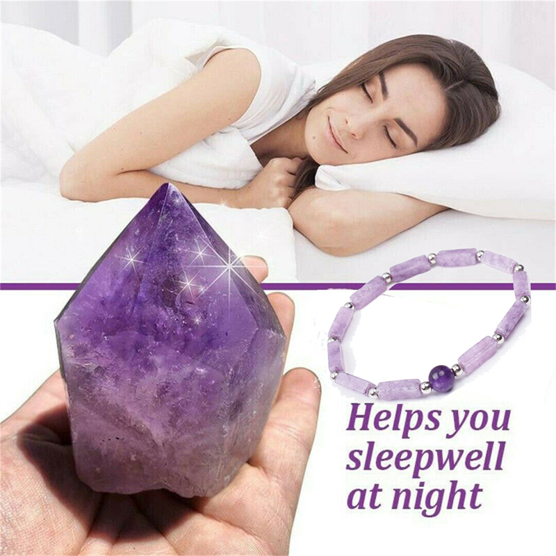 1Pcs Amethyst Body-purify Slim - Coordinates Bracelet 评论和价格