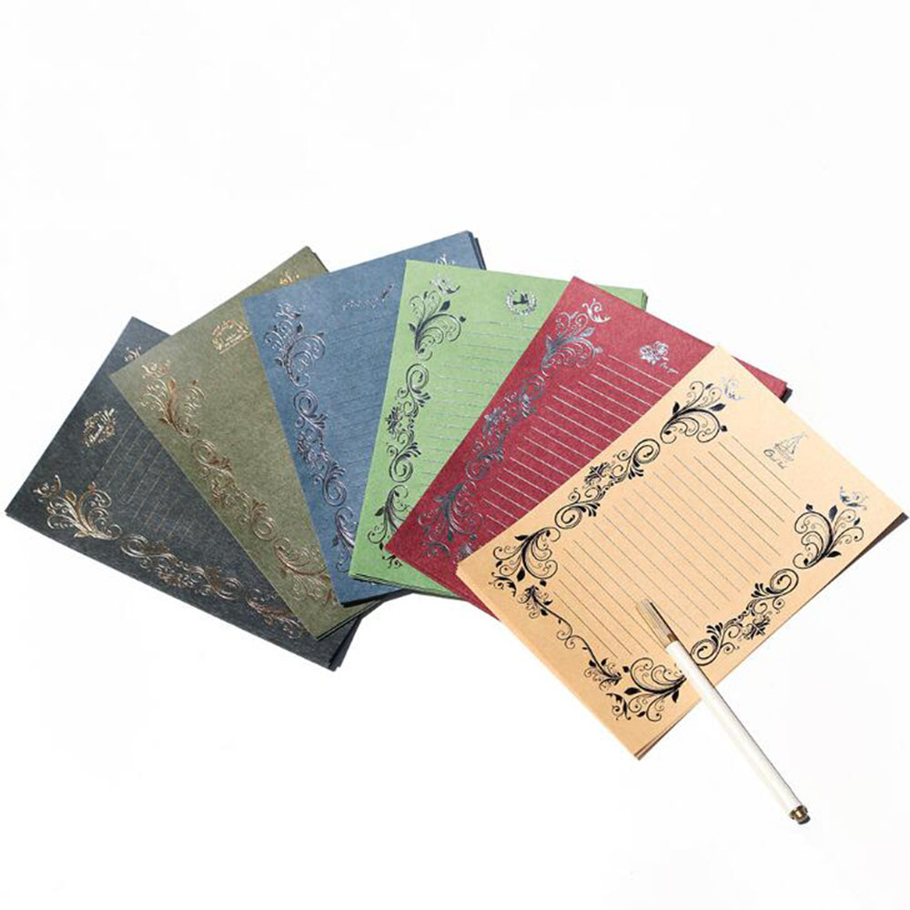 4 Sheets Luxury Elegant Vintag - Wax Seal Letter Kit 评论和价格