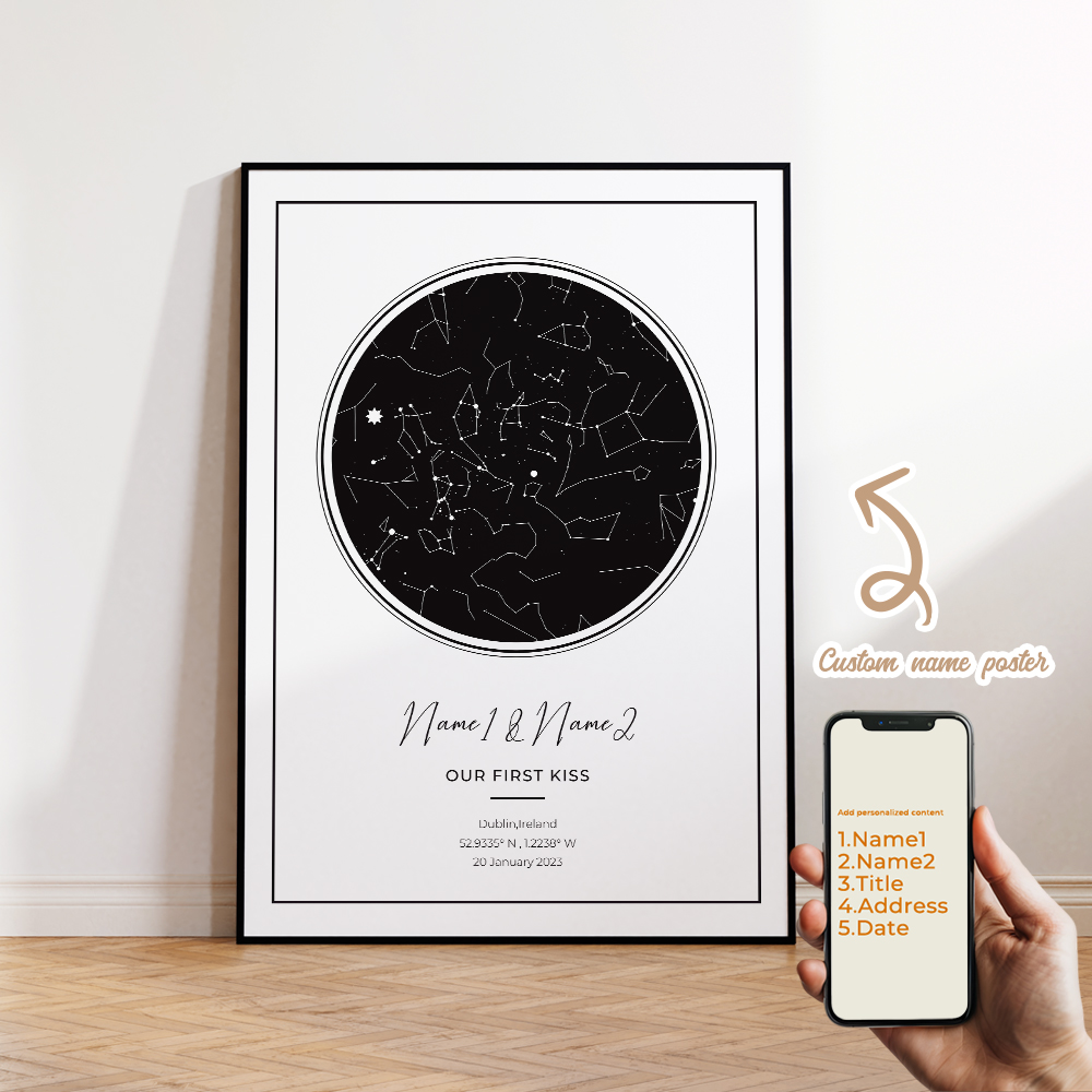 Modern Custom Personalized Nig - Custom Map Poster 评论和价格