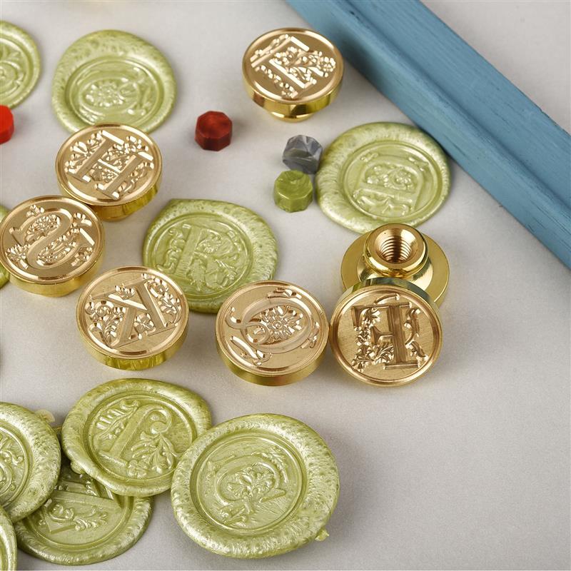 A-Z Vintage Sealed Wax Stamp H - Wax Seal Letter Kit 评论和价格