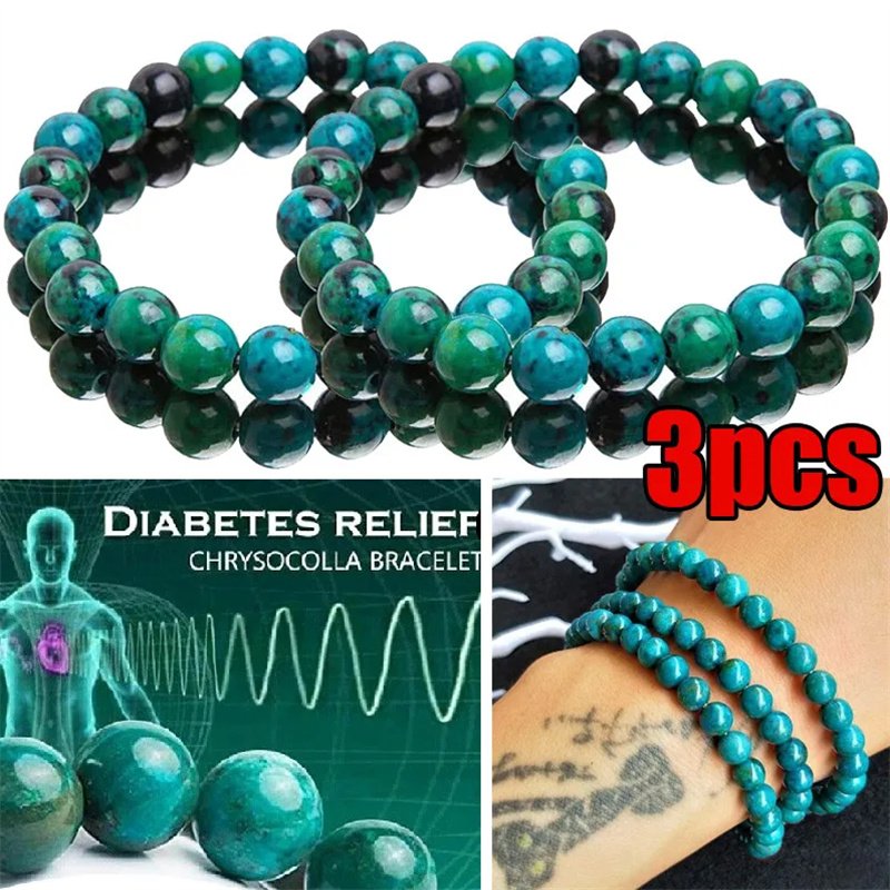 Chrysocolla Malachite Bracelet - Coordinates Bracelet 评论和价格