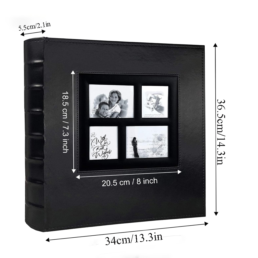 Photo Album 4x6 500 Photos Pag - Custom Photo Book 评论和价格