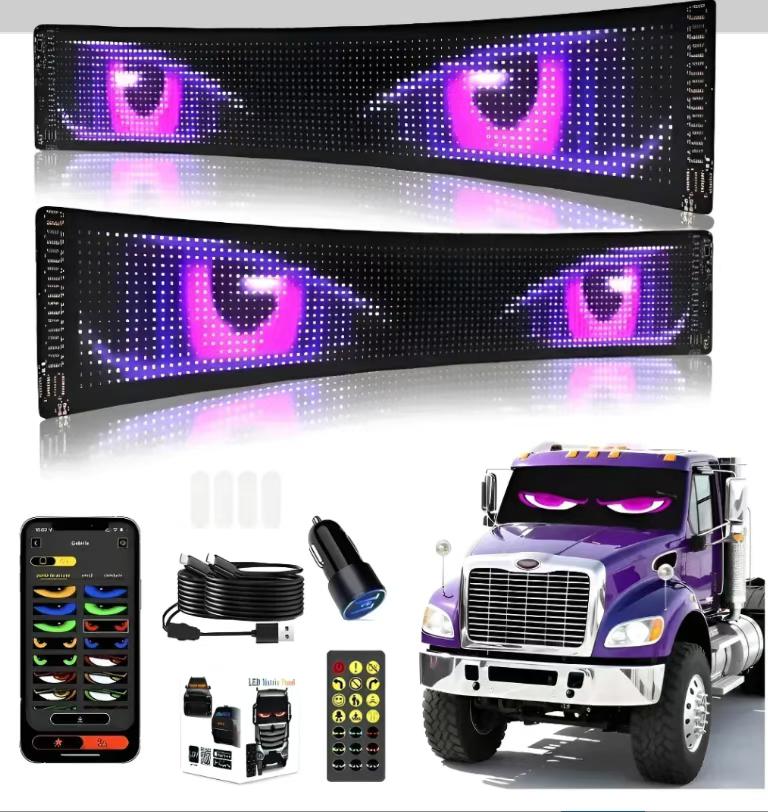 LED Display for Truck USB Scro - Custom Map Poster 评论和价格